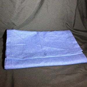 NWOT Denim look table runner farmhouse design, 14 1/2 x 110 inches long